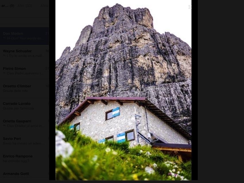Rifugio Velo Della Madonna San Martino Di Castrozza Exterior photo